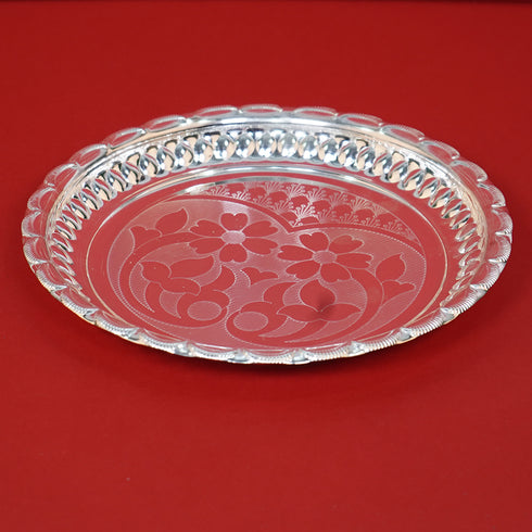 Pure Silver Designer Plate 162.59 grams